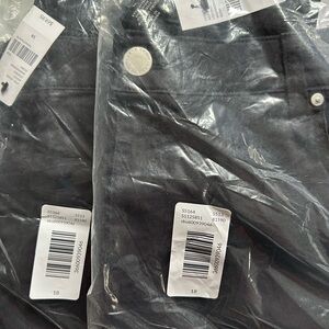 Lane Bryant Charcoal Denim Capri Jeans
